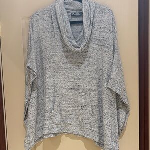 Light Gray Cowl Neck Sweater